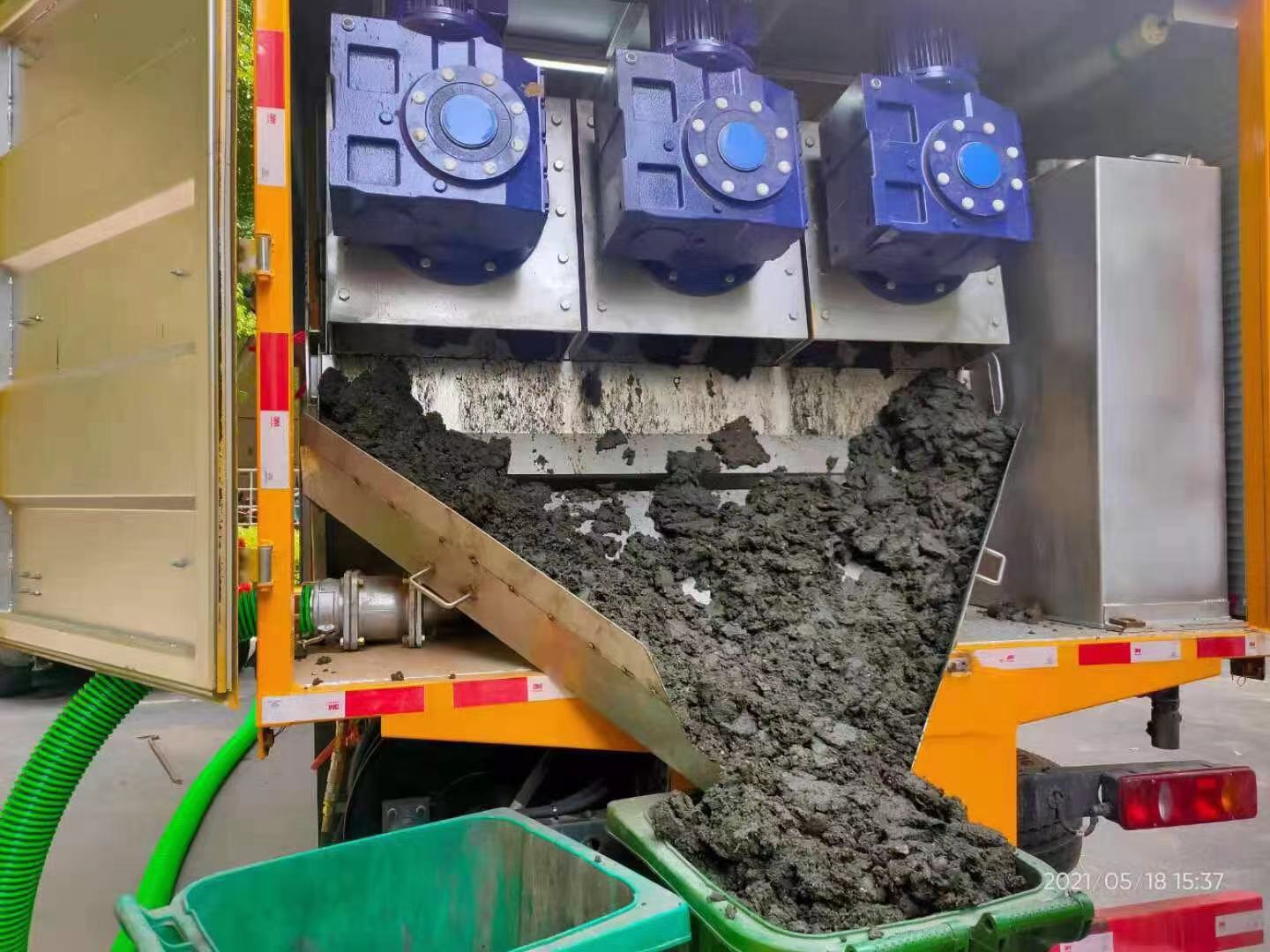 罗平化粪池清掏城市维护站-泥浆净化干湿分离处理